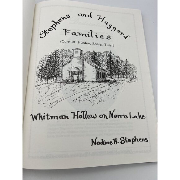 1992 Stephens & Haggard Families Whitman Hollow On Norris Lake Nadine H Stephens - Picture 2 of 10